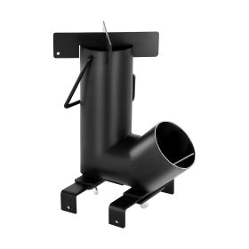 Camping Rocket Stove, Wood Burning Portable Rocket Stove with Carrying Bag for Backpacking, Carbon Steel, Burn Wood Camping Rocket Stove, Wood Burning Portable Rocket Stove with Carrying Bag for Backpacking, Carbon Steel, Burn Wood